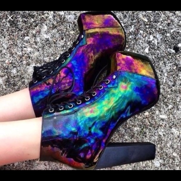 Jeffrey Campbell Shoes - ISO oil slick litas
